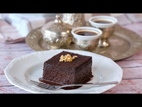 You won't believe how juicy this chocolate cake is! Moist Cake - Wet Cake - Islak Kek.