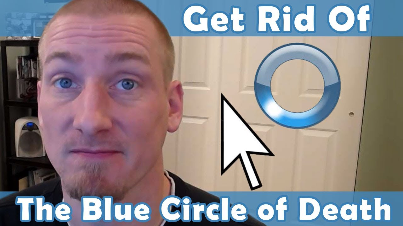 What do you call the blue spinning circle in Windows? CrossPointe