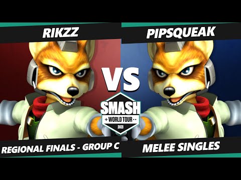 SWT EU RF Group C - Rikzz (Fox) Vs. Pipsqueak (Fox) SSBM Melee Tournament