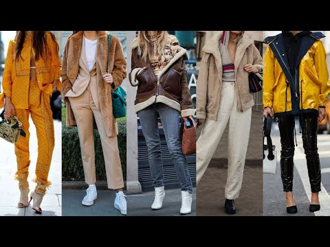 Atuendos sencillos y elegantes con ROPA MODA OTOÑO INVIERNO 2024 2025