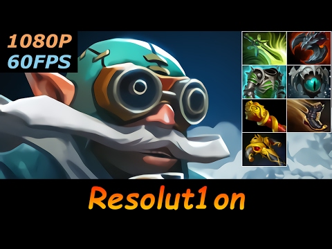 Dota 2 DC.Resolut1on Gyrocopter Pro Top MMR 20 Kills Ranked Full Gameplay