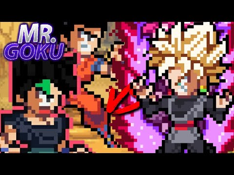 PIETRO(GOHAN ASSIST) VS GOKU BLACK #gogetaanimascollab