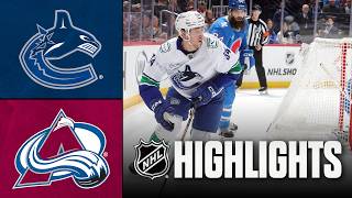[검증마트] 4월2일 벤쿠버 콜로라도 NHL 하이라이트
