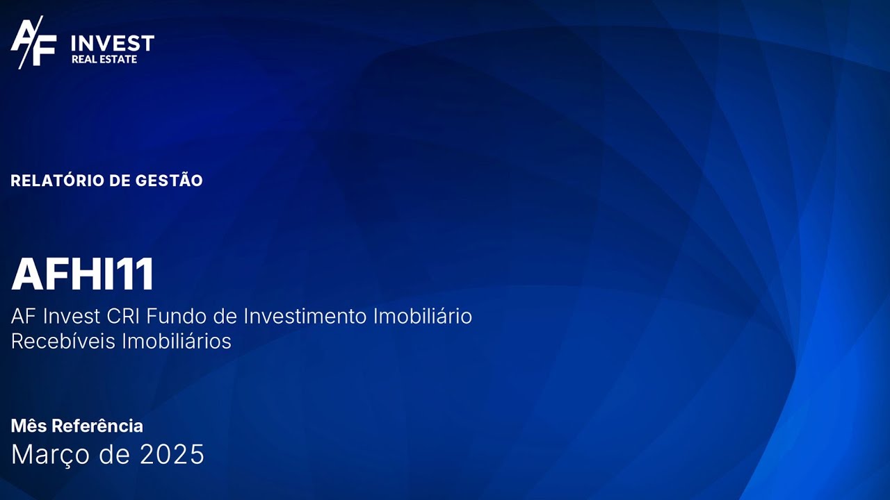 #AFHI11 - SERA QUE A RENDA VAI SUBIR?