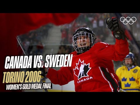 Canada vs. Sweden | Women's Ice Hockey Gold Medal Final | Torino 2006 #OlympicReplays