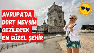 Avrupa'nın En Güneşli Başkenti | Lizbon Vlog 1 | Lizbon Gezilecek Yerler
