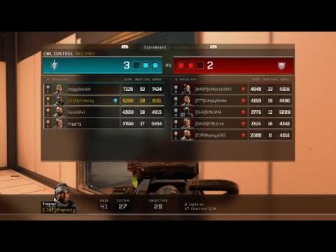 4 v 5 down 0-2 CONTROL REVERSE SWEEP vs PROS WIN LEAGUE  MATCH!  ( Black Ops 4 )