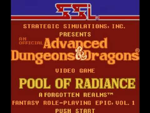Advanced Dungeons & Dragons - Pool of Radiance (NES) Music - Tavern Theme