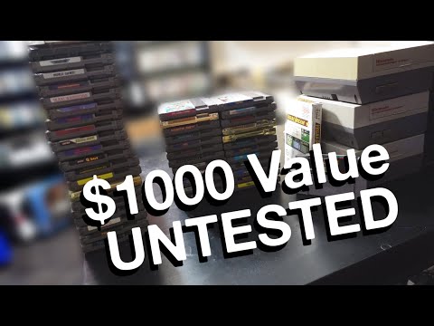 I Bought a $1000 Untested NES Lot