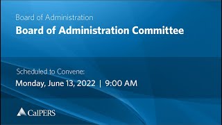 Board of Administration | June 2022