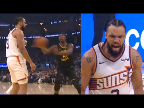 Jimmy Butler throws ball at Dillon Brooks after scoring on him and Brooks was heated 😂