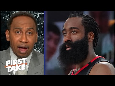 為何哈登應該選擇籃網而非76人？Stephen A. 這樣說 | First Take (James Harden should want to play for the Nets over the 76ers - Stephen A. | First Take)