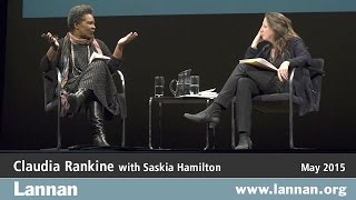 Claudia Rankine with Saskia Hamilton, Preview, 6 May 2015