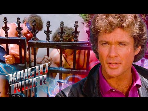 The Barbarian Brothers vs Electric Fence | Knight Rider