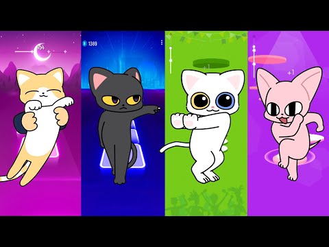 Cartoon Cats: Believer x Dance Monkey x Enemy x Sea Shanty (Cat Cover)