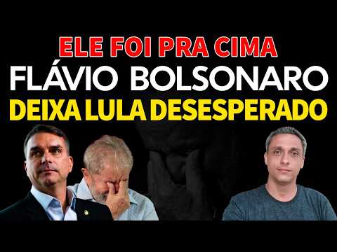 BATEU O DESESPERO - Flávio Bolsonaro passa LULA em RJ e SP e grava vídeo contra Fake News  do PT
