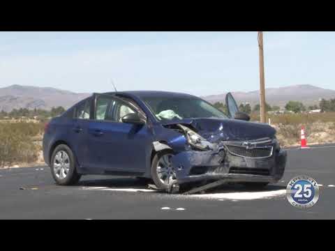 04-12-2021 Pahrump: Two-Vehicle Crash at Highway 160 and Bell Vista Avenue