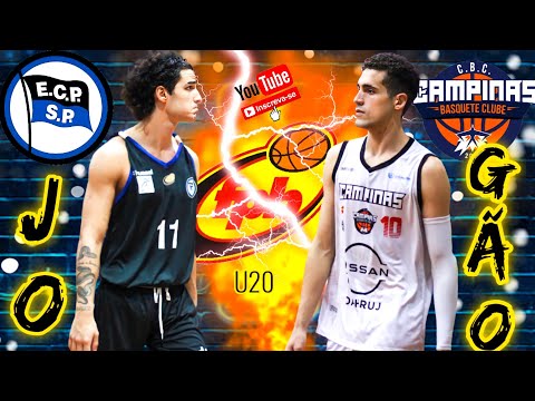 DE TIRAR O FÔLEGO: CAMPINAS X PINHEIROS PROTAGONIZAM UM ESPETÁCULO DE ALTÍSSIMO NÍVEL NO SUB-20 !!!