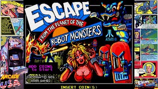 Escape From the Planet of the Robot Monsters! (Arcade - Atari)