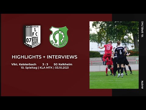 Viktoria Kelsterbach - SG Kelkheim | 10. Spieltag | Highlights + Interviews | 03.10.2021