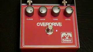 Video thumbnail for Palmer - Overdrive pedal demo by MartinMoyan0