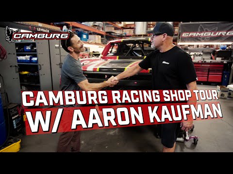 Camburg Racing Shop Tour with Aaron Kaufman!