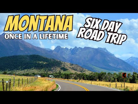 Montana Rocky Mountain Road Trip: (Six Day  375 miles)