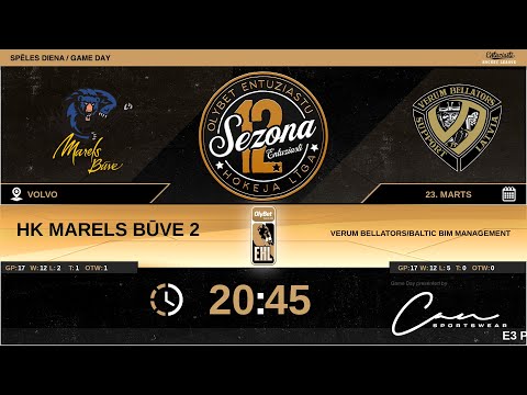 2023 03 23 HK Marels Būve 2 - HK Verum Bellators/Baltic BIM Management