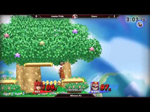 Versus Weekly 6/18/15 - Winners R1 - Joestar Pride (Fox/Roy) vs. Gears (Wario/Falcon) - Smash 4