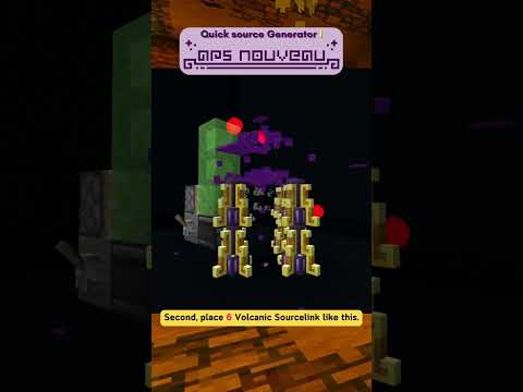 Quick source Generator 1 | Ars Nouveau #minecraft #minecraftmods