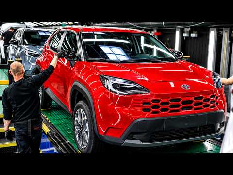 New 2027 Toyota Yaris Cross Facelift Production in Valenciennes Plant Northern France