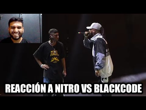 BLACKCODE AVANZA!!! | REACCION A NITRO VS BLACKCODE GOD LEVEL