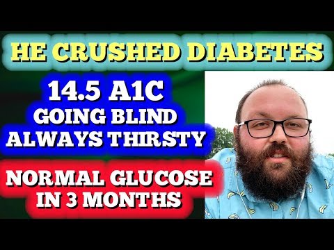 He Crushed Diabetes: A1c from 14.5 to 5.3 in 3 Months!