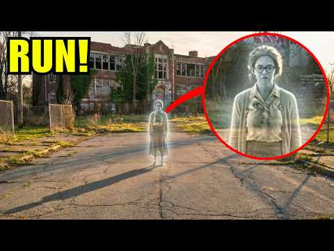 If you see this Ghost Teacher in your School... RUN & don't let her see you! (SHE IS CURSED!!)