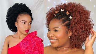 ⭐⭐⭐Natural Hairstyles:4c &4b natural hairstyles edition