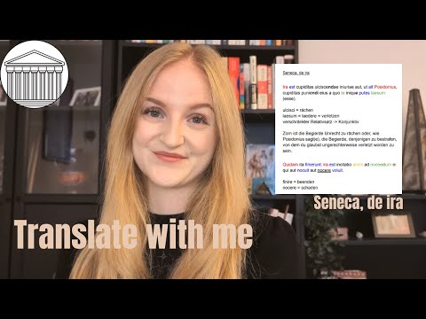 TRANSLATE WITH ME - Seneca, de ira / TRANSLATE LATIN with Languaid