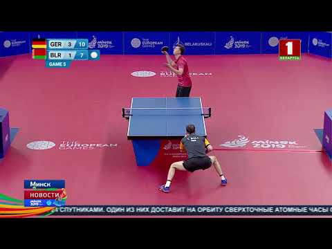 Владимир Самсонов завершил борьбу на турнире по настольному теннису