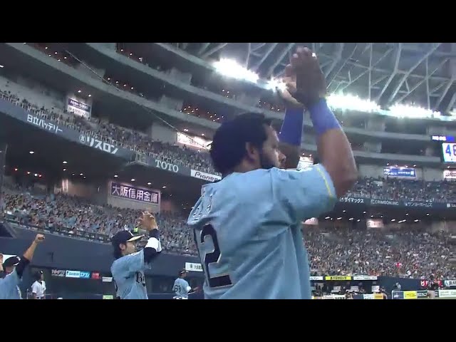 【7回裏】代打の代打!! バファローズ・川端がタイムリー2塁打で反撃!! 2014/8/2 Bs-M