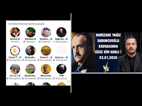 🔥Kaos Var Fb Space & Nurizade vs Yağız Sabuncuoğlu Kavga Yayını #spaceodası #fbspaceodası #fbvbjk 🔥