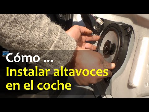 Cómo instalar altavoces en las puertas del coche