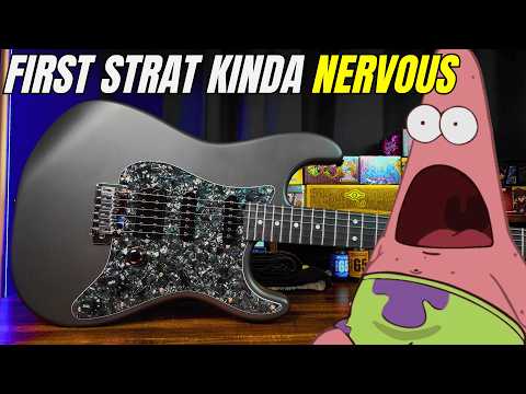 Les Paul elitist plays a Strat for the FIRST TIME😧