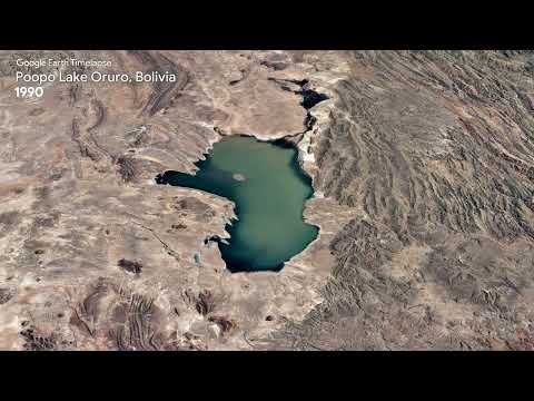 Poopo Lake Oruro, Bolivia - Earth Timelapse