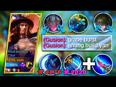 CLINT USERS, TRY THIS NEW BROKEN BURST BUILD!!!🔥 | CLINT DOUBLE CRIT HACK BUILD!! | MUST TRYYYY
