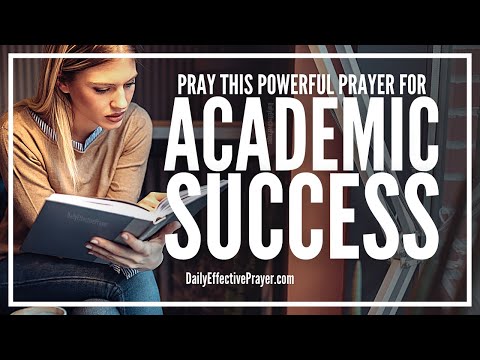 Prayer For Academic Success | Prayer For Academic Achievement, Excellence