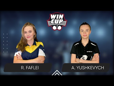 08:30 Romaniia Faflei - Anastasiia Yushkevich 01.02.2025 WINCUP Women Professional. Table 1