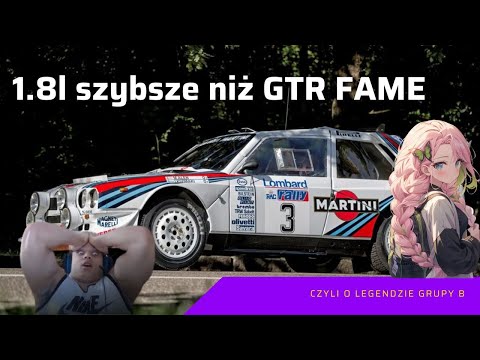 RAJDÓWKA KTÓRA MOGŁA STARTOWAĆ W F1  // LANCIA DELTA S4 RALLY