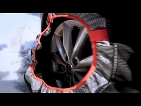 POLAIRE TYREFFECT:  passager Textil Snow Chain fiting  - Chaine à neige textile tourisme montage