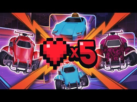 4 GOAL ROCKET LEAGUE FREE FOR ALL