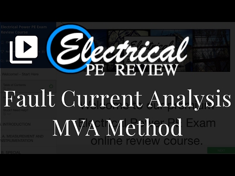 Solved Fault Current Analysis MVA Method Parallel Generators Line Impedance Electrical Power PE Exam