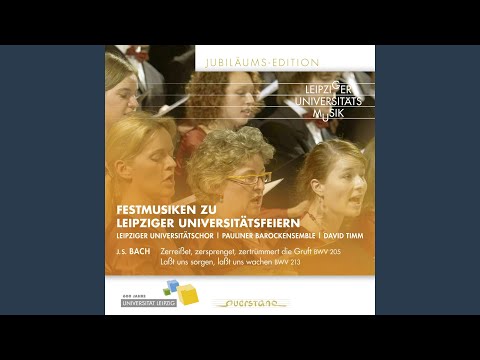 Zerreisset, zersprenget, zertrümmert die Gruft, BWV 205: No. 15, Vivat! August, August vivat...